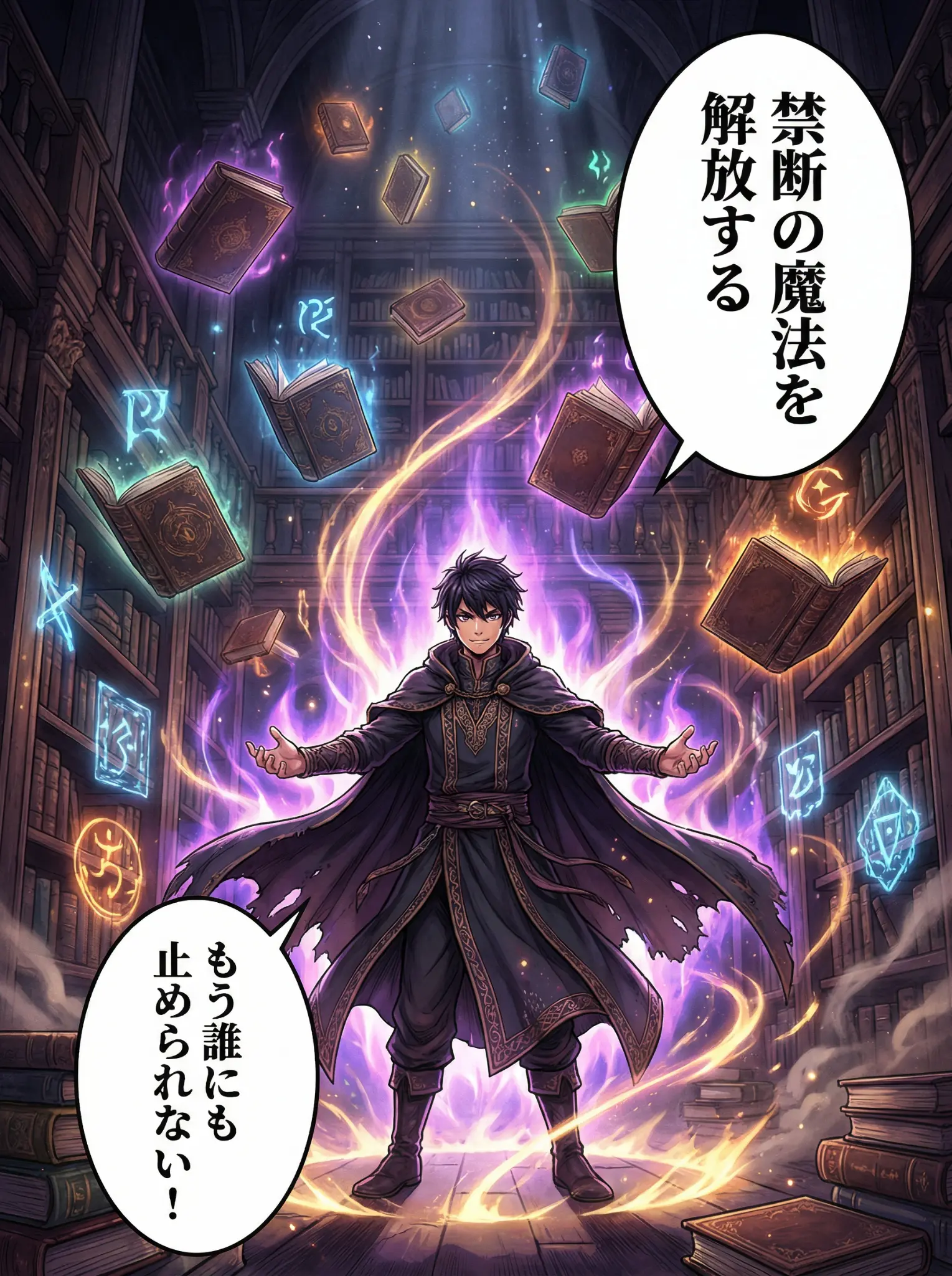 Manga antes de la traducción