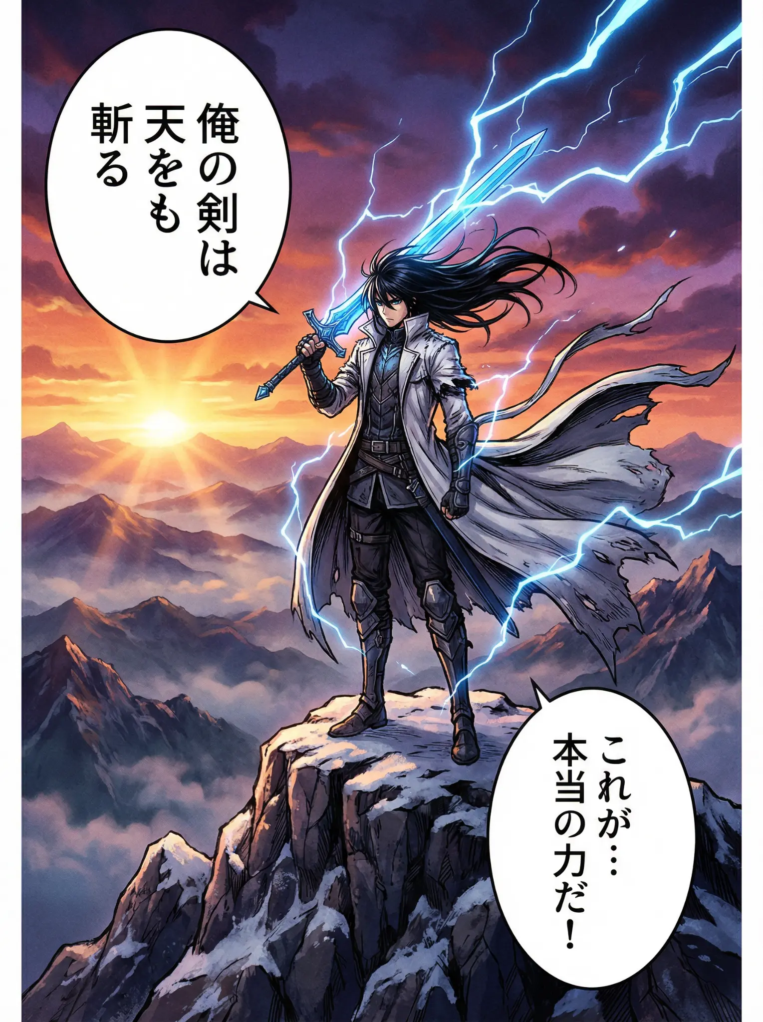 翻譯前的漫畫